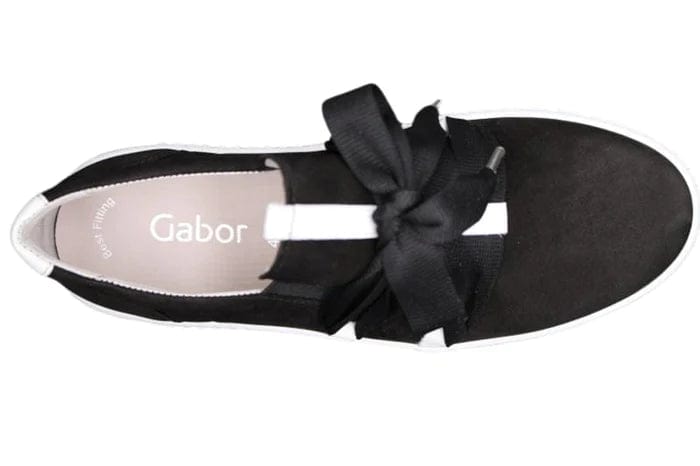 Gabor Thick Lace 17-BLACK