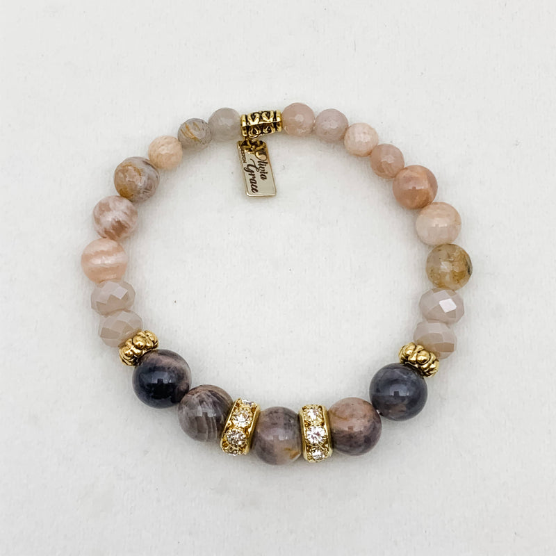 GREY/BROWN NEUTRAL BRACELETS