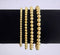 Real Gold Bracelets NON TARNISHING: 6mm / M (7")