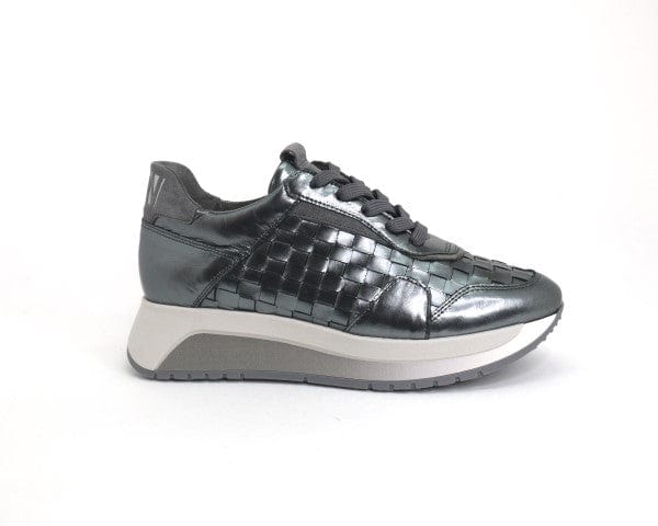 Softwaves KRISSA Woven Tie Sneaker Anthracite