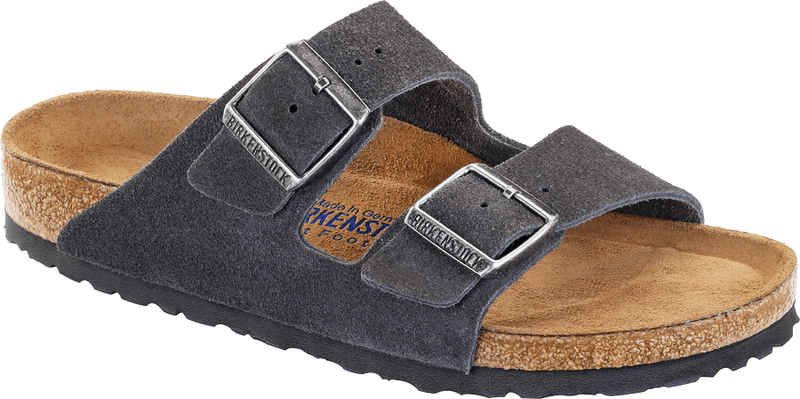 Birkenstock ARIZONA Velvet Grey SFB Sandal