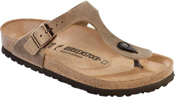Birkenstock GIZEH Tobacco Oiled Leather - Toe Thong