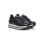 Copy of Softwaves CLAIR Black Patent Platform Zipper Sneaker