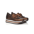 Softwaves CADIE-W Cognac Platform Slip-On Sneaker