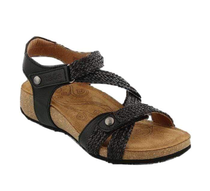 Taos Footwear Trulie Black Sandal