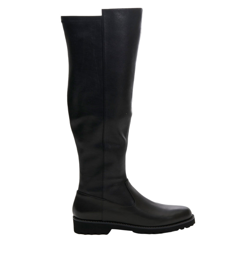 Vaneli ZIZI Black Combo Tall Zipper Boot